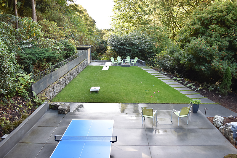 Bocce Ball Terrain Landscape Architecture and Construction, Seattle WA