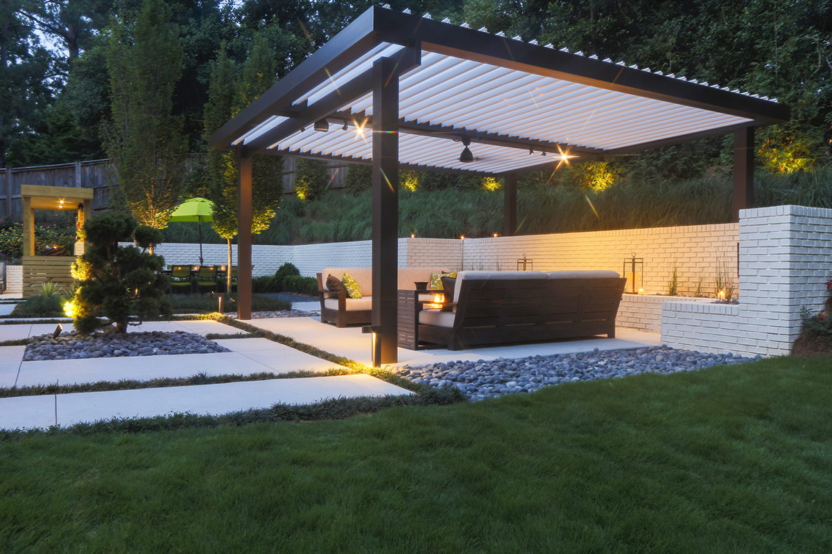 Equinox Louvered Roof Terrain Landscape Architecture and