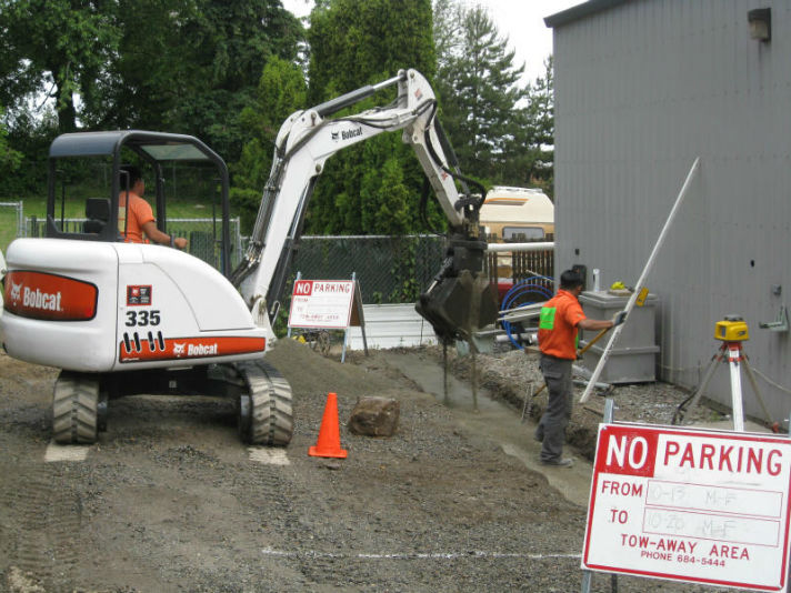 Excavation Terrain Landscape Architecture and Construction, Seattle WA